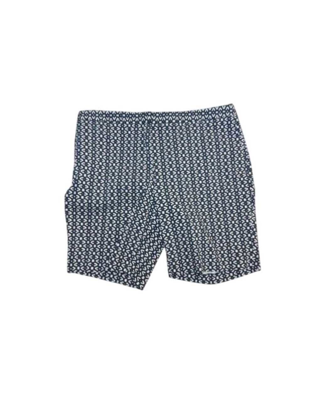 Mario Serrani Size 16 Black White STRETCH Bermuda Shorts